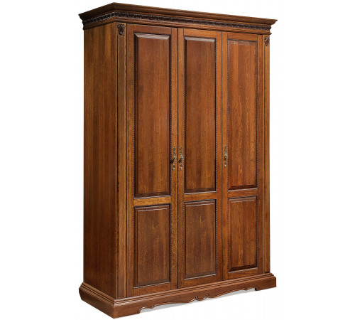 Шкаф для одежды «Милана 01/1» П294.18 (черешня)