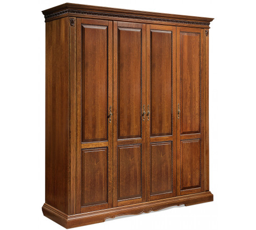 Шкаф для одежды «Милана 02/1» П294.24 (черешня)