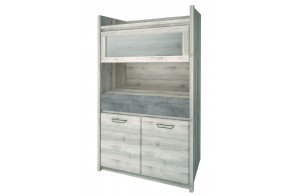 Шкаф Джаз 1V2D1S оникс