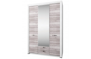 Трехстворчатый шкаф для одежды с зеркалом Оливия 3D2S Z