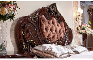 Кровать Элиза Люкс (орех) 1800х2000