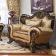 Кресло Лорд (орех,голд)
