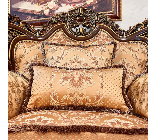 Диван Лорд (орех,голд)