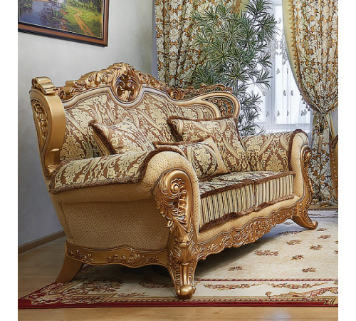 Диван Лорд (золото,беж)