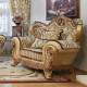 Кресло Лорд (золото,беж)