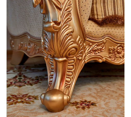 Диван Лорд (золото,беж)