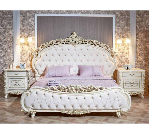 Спальня Версаль (крем) 6-ти дверный шкаф