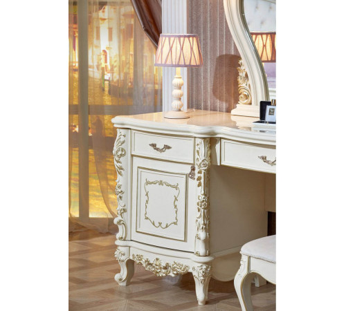 Спальня Версаль (крем) 6-ти дверный шкаф