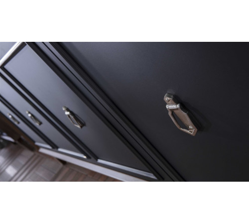 Пятистворчатый распашной шкаф для одежды и белья с зеркалом в спальню Алегро ALEG-33