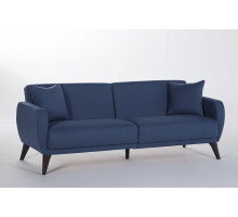 Трехместный Диван-кровать Flexy Флекси (синий)