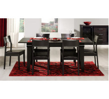 Раскладной обеденный стол для гостиной Мира MIRA-04 венге