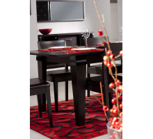 Раскладной обеденный стол для гостиной Мира MIRA-04 венге