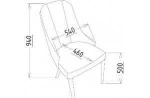 Комплект стульев Gravita (Гравита) GRAV-16-02