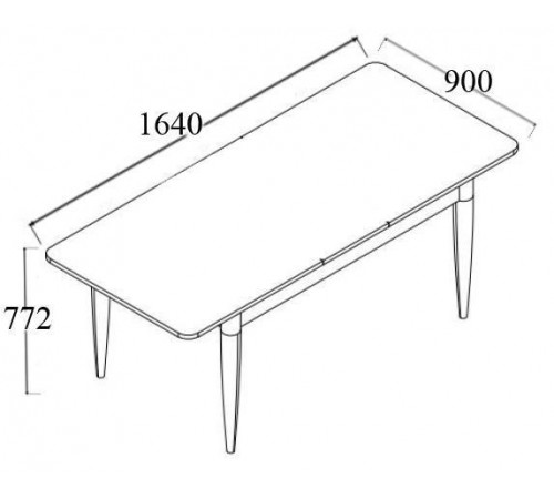 Стол раздвижной Лорен (Loren) LORE-14