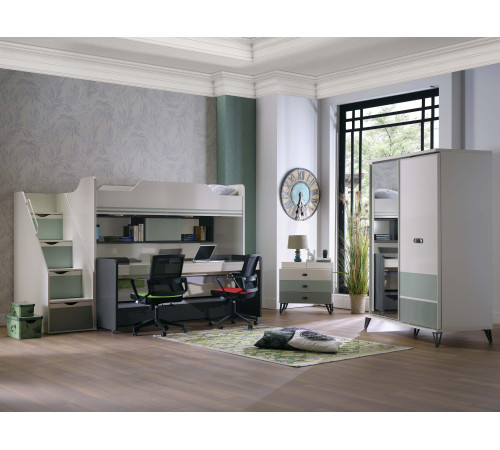 Детская кровать чердак Менти (Menty) MENTY-37