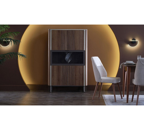 Витрина Двухдверная Миранте (Mirante) MINT-13