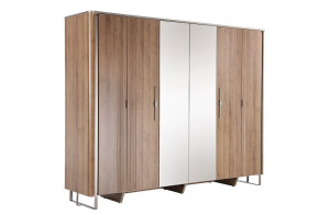 Шкаф шестидверный Миранте (Mirante) MINT-34