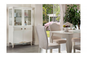 Витрина 2-х дверная Перлино (Perlino) PERL-13 Витрина 2-х дверная Перлино (Perlino) PERL-13