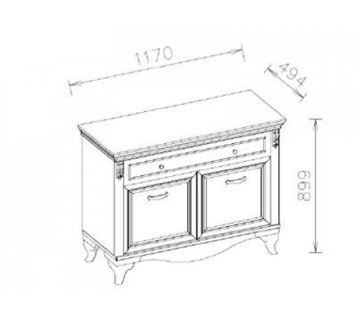 Туалетный столик Карат KART-23