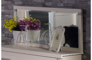 Настенное зеркало Мира MIRA-24 белое