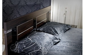 Двуспальная кровать Мира MIRA-26 венге