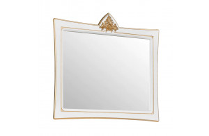 Зеркало  в гостиную Стелла (белый золото)