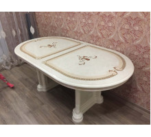 Обеденный стол раздвижной Роза (беж)