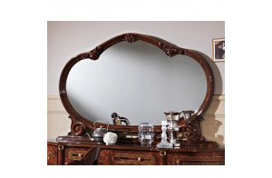 Зеркало для комода Роза (орех)