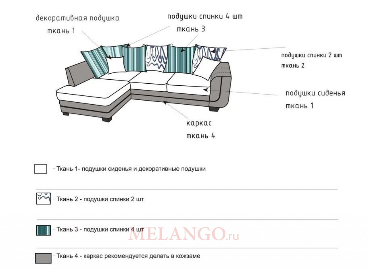 Диван гост 19917 93