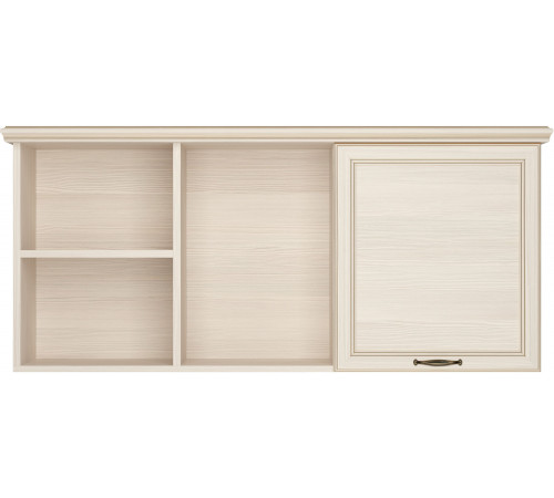 Полка навесная 4 Сиена (Бодега Белый)