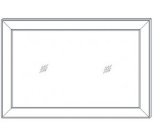 Зеркало навесное в спальню Сиена (Бодега белый)