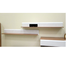 Настенная полка Леонардо МН-026-05 белая