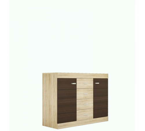 Широкий комод (тумба) в гостиную Веста МН-130-04