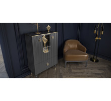 Комбинированный шкаф витрина Лоренсо МН-043-01