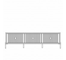 Тумба под телевизор в гостиную Люксор МН-042-05