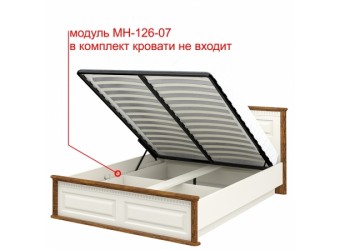 Двуспальная кровать Марсель с подъемным механизмом МН-126-01
