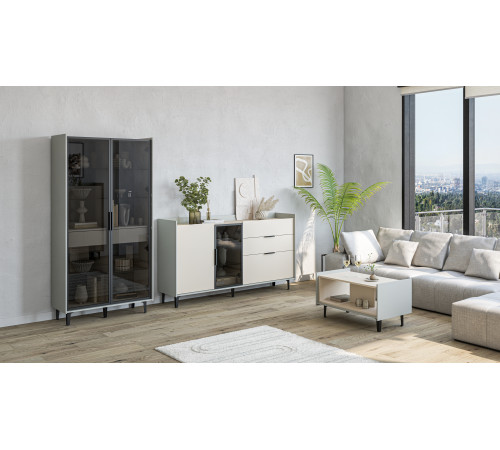 Гостиная Модена Металл Лунный Камень/Жемчуг