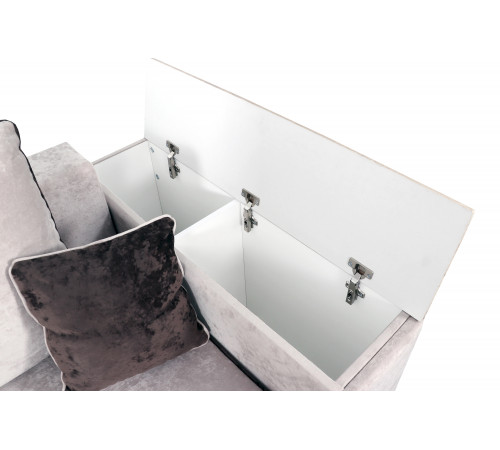 Диван-кровать Бостон 2400 с функциональными подлокотниками (вариант 2)