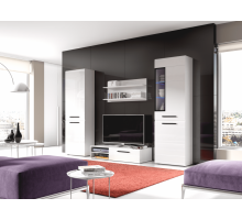 Низкая тумба под телевизор Кёльн-1220 Белый Аляска