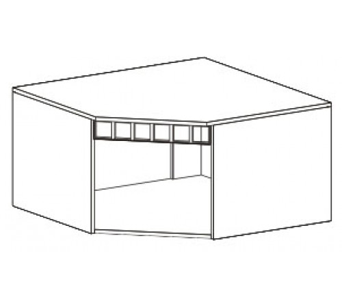 Антресоль угловая Прованс