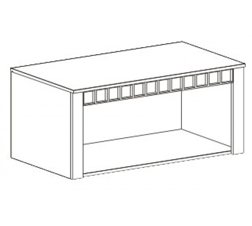 Антресоль Прованс двухдверная