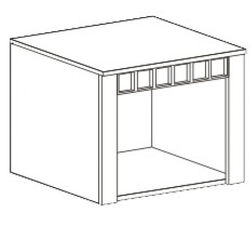 Антресоль Прованс однодверная