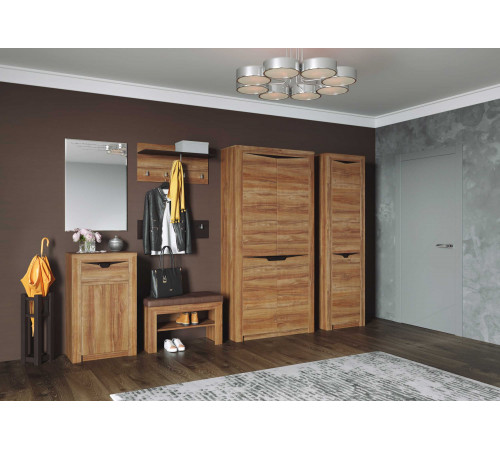 Шкаф Соренто однодверный для прихожей Дуб стирлинг