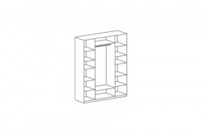 Четырехдверный шкаф в спальню Верона