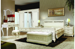 Спальня Оскар (белая эмаль)
