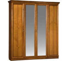 Шкаф для одежды Нинель ММ-167-01/04 (табак+тп)