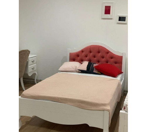 Односпальная кровать Авиньон MUR-111-01/1 с каретной стяжкой