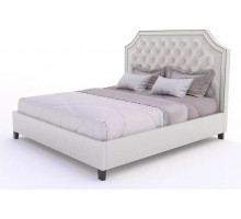 Двуспальная кровать Лоренцо MUR-IK-LOREN с мягкой спинкой