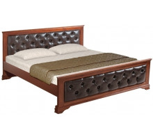 Двуспальная кровать Тэфи MUR-KK-TEFFY с каретной стяжкой