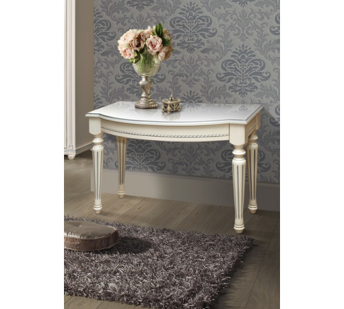 Стол туалетный «Валенсия» П254.81 (античная темпера с серебром)